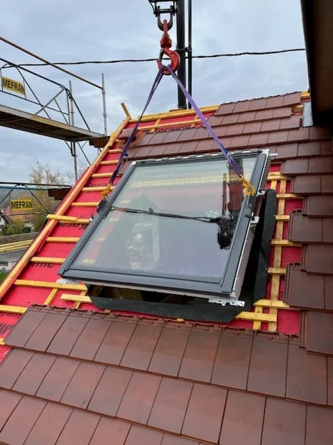 Installation Velux 3 - Formdetoit Bas-Rhin