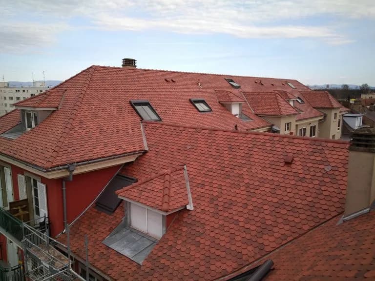 Tuile plate traditionnelle - Formdetoit Alsace