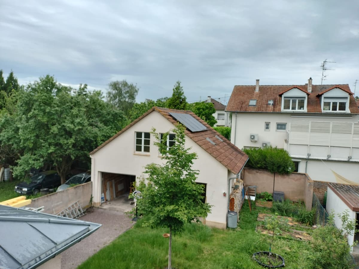 Installation panneaux photovoltaïques - Vue d'ensemble