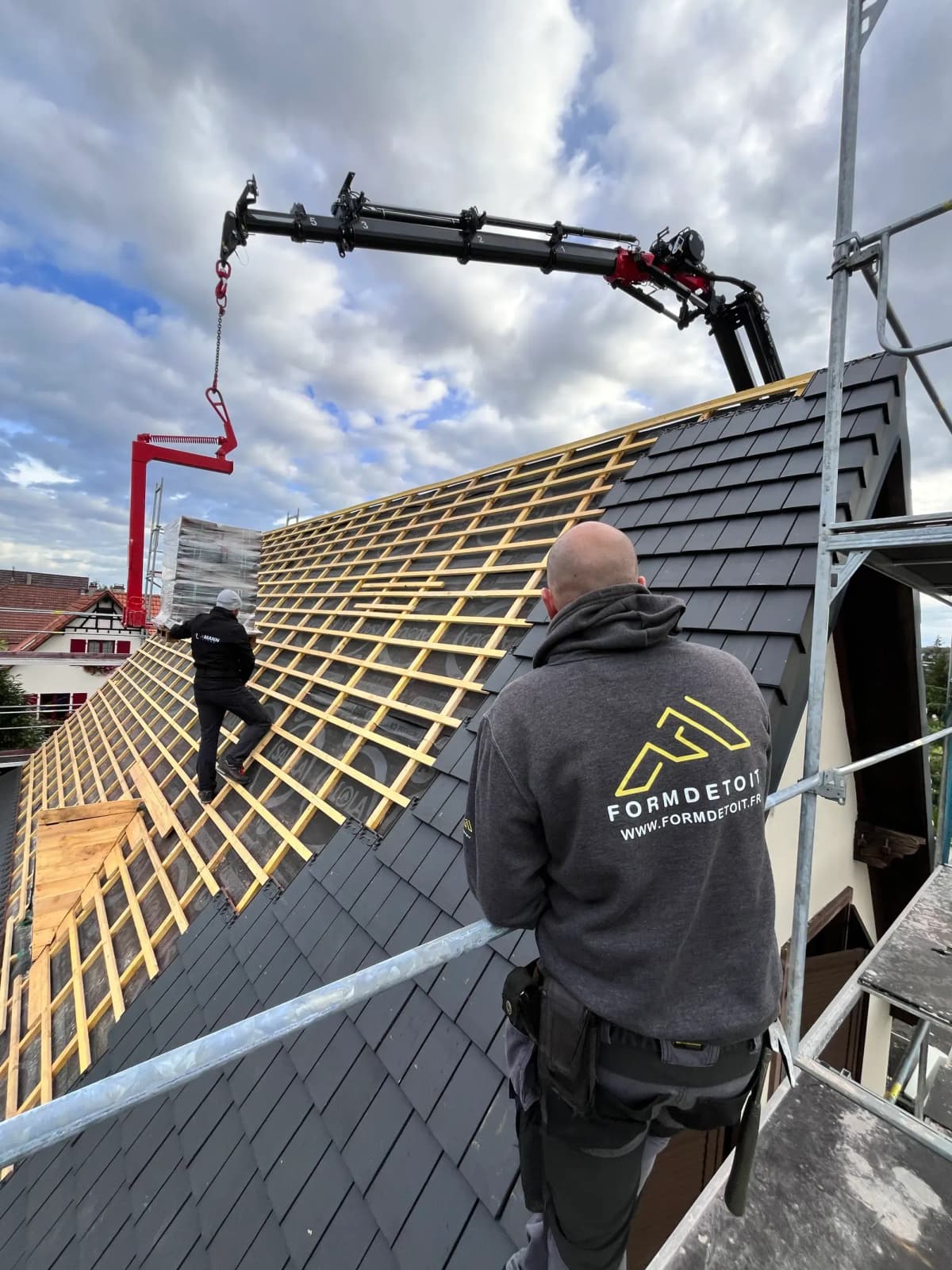 Équipe Formdetoit - Artisans couvreurs Bas-Rhin