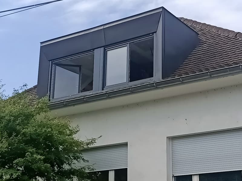 Création de lucarne plate à Illkirch-Graffenstaden