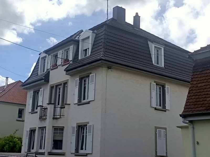 Réfection totale de toiture en tuile Vauban 2 à écaille à la Meinau